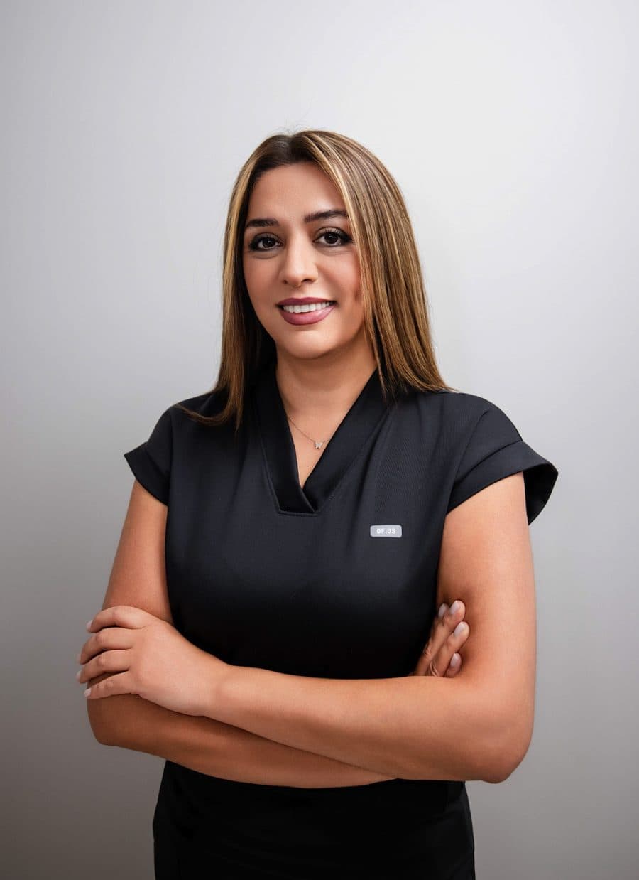 Portrait of Mary Baghi, licensed esthetician